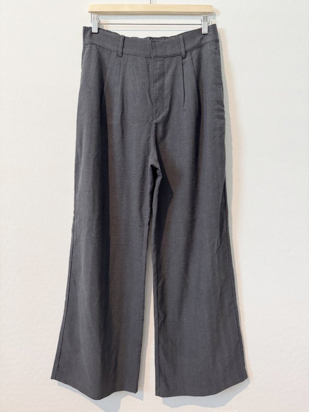 NEW Abercrombie Sloane Wide Leg Trouser Pants Business Casual Work Office Medium